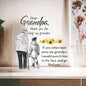 Grandpa Thank You for Being MY Grandpa Acrylic Heart