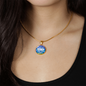 Ain't No Momma Like the One I Got - Engravable Circle Pendant Necklace