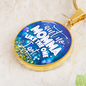 Ain't No Momma Like the One I Got - Engravable Circle Pendant Necklace