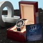 To My Amazing Dad - My Universe - Men's Openwork Watch - The Gift Eternal