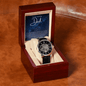 To My Amazing Dad - My Universe - Men's Openwork Watch - The Gift Eternal