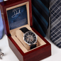 To My Amazing Dad - My Universe - Men's Openwork Watch - The Gift Eternal