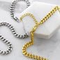 To My Badass Bald Dad - Funny Cuban Chain Necklace