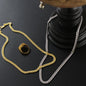 To My Badass Bald Dad - Funny Cuban Chain Necklace