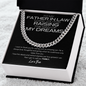To My Father In Law - Thank You - Cuban Chain Necklace