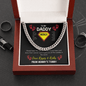 To My Daddy - Superhero - Cuban Chain Necklace - The Gift Eternal
