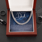 To My Amazing Dad - My Universe - Cuban Chain Necklace - The Gift Eternal