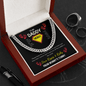 To My Daddy - Superhero - Cuban Chain Necklace - The Gift Eternal