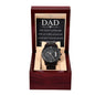 Dad Love Forever - Black Chronograph Watch