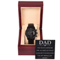 Dad Love Forever - Black Chronograph Watch