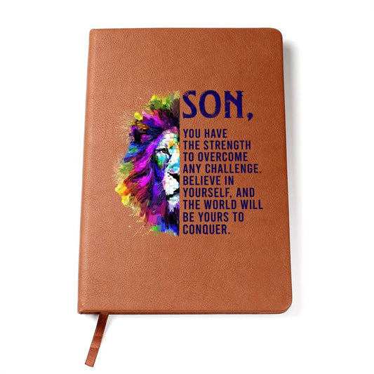 Son You Have the Strength Leather Journal