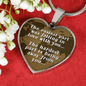 The Easiest Part - Engravable Heart Pendant Necklace