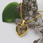 The Easiest Part - Engravable Heart Pendant Necklace