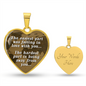 The Easiest Part - Engravable Heart Pendant Necklace