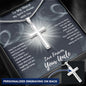 To My Niece - Love Forever Your Uncle - My Spirit Is Always With You - Personalized Engravable Cross Necklace