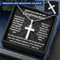 Catholic Confirmation Cross Gift - Congratulations on Your Confirmation - Engraved Cross Necklace for Him and Her - Personalized Gift