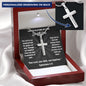 Christian Baptism Cross Gift - Congratulations on Your Baptism - Engraved Cross Necklace for Him and Her - Personalized Engraving Gift