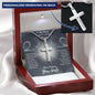 To My Niece - Love Forever Your Uncle - My Spirit Is Always With You - Personalized Engravable Cross Necklace