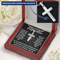 Catholic Confirmation Cross Gift - Congratulations on Your Confirmation - Engraved Cross Necklace for Him and Her - Personalized Gift