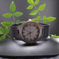 Don't Waste Your Time Looking Back - Engraved Wooden Watch