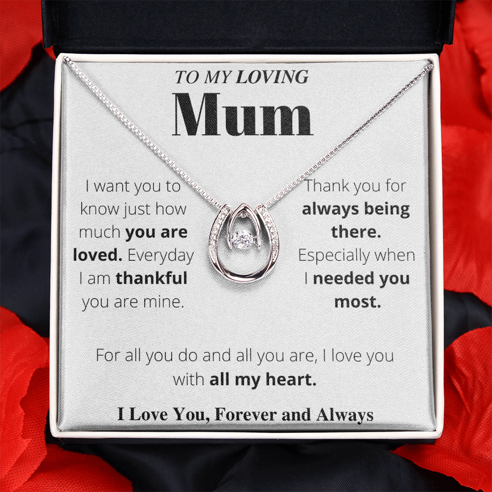 World's Best Mum Eternal Heart Necklace – Doodleman.co.uk