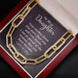 To My Daughter - Your Mother Loves You - Forever Linked Necklace