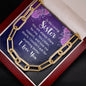 To My Loving Sister - You are Always There for Me - Forever Linked Necklace