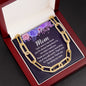 Mom - I Just Want to Say Thank You - Forever Linked Necklace