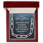 To My Daughter - I Smile - Forever Linked Necklace