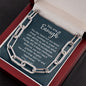 You Are Enough You Will Never Break  - Forever Linked Necklace