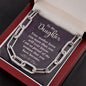 To My Daughter - Your Mother Loves You - Forever Linked Necklace