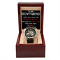 To My Boyfriend - It Was Your Cash That Bought This! - Men's Openwork Watch