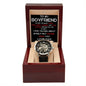 My Boyfriend - I Was Talking About Myself - Men's Openwork Watch