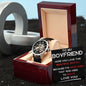 To My Boyfriend - It Was Your Cash That Bought This! - Men's Openwork Watch
