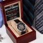 To My Boyfriend - It Was Your Cash That Bought This! - Men's Openwork Watch