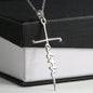 Catholic Confirmation Faith Cross Gift - Congratulations on Your Confirmation - Faith Cross Necklace for Her