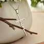 Christian Baptism Faith Cross Gift - Congratulations on Your Baptism - Faith Cross Necklace for Her