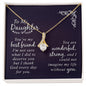 To My Daughter - You are my Best Friend - Alluring Beauty Necklace