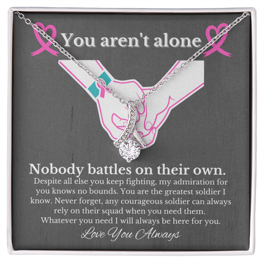 You Aren't Alone Alluring Beauty Necklace