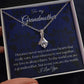 To My Grandmother - Royal Blue - Alluring Beauty Necklace