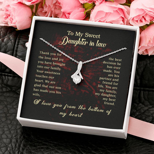 Sweet Daughter In Law Alluring Beauty Necklace
