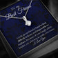 To My Best Friend - Royal Blue - Alluring Beauty Necklace