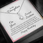 To My Daughter - On Your Sweet Sixteen - Alluring Beauty Necklace