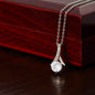 To My Best Friend - You Shine Brighter - Alluring Beauty Necklace