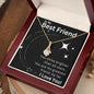 To My Best Friend - You Shine Brighter - Alluring Beauty Necklace