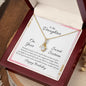 To My Daughter - On Your Sweet Sixteen - Alluring Beauty Necklace