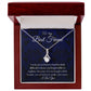 To My Best Friend - Royal Blue - Alluring Beauty Necklace