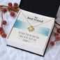 My Dearest Best Friend - My Tide- Love Knot Necklace