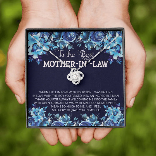 Best Mother-in-Law from Daughter-in-Law - Love Knot Necklace