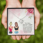 My Special Sister Love Knot Necklace